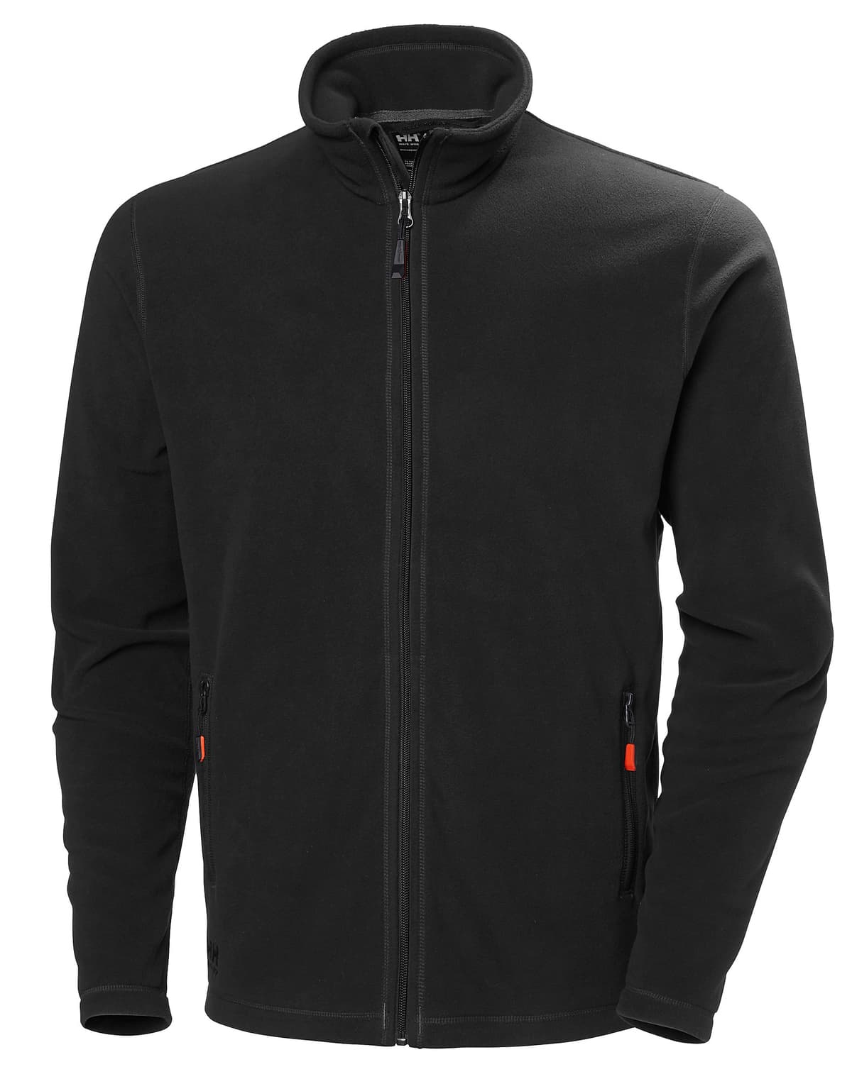 OXFORD LIGHT FLEECE JACKET — BLACK