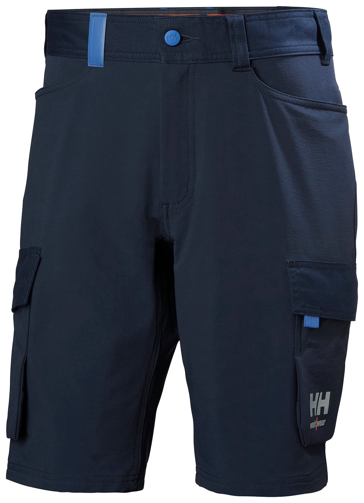 OXFORD 4X CARGO SHORTS — NAVY
