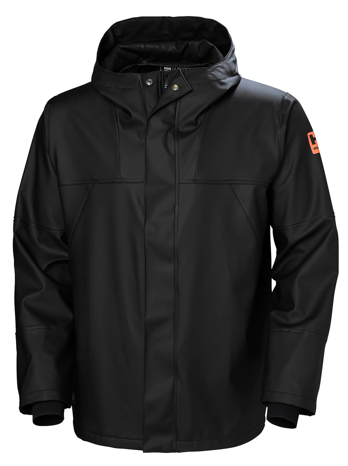 STORM RAIN JACKET — 990 BLACK