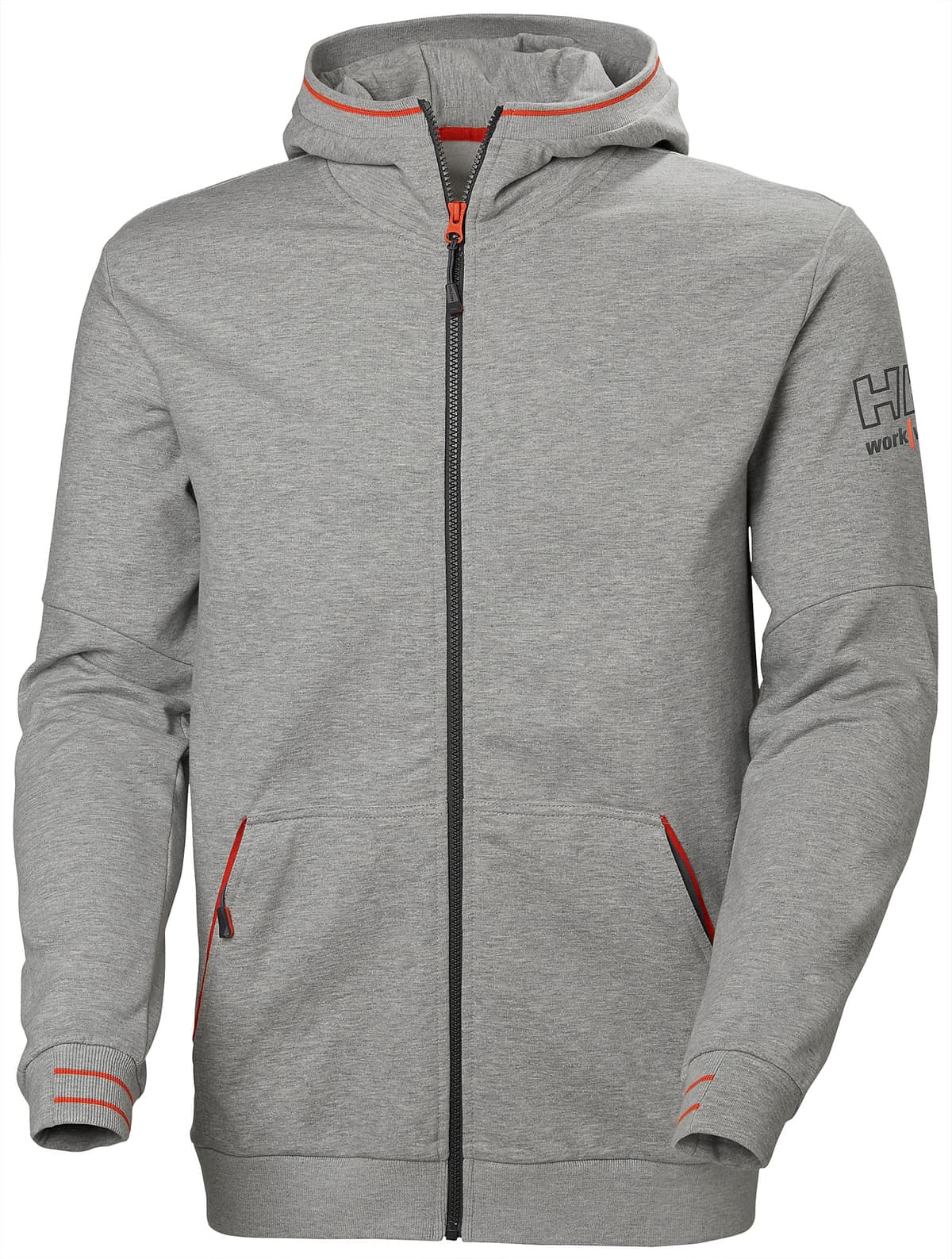 KENSINGTON ZIP HOODIE — 930 GREY MELANGE
