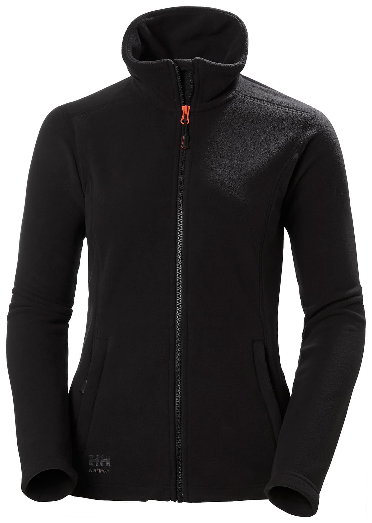 W OXFORD FLEECE JACKET — BLACK