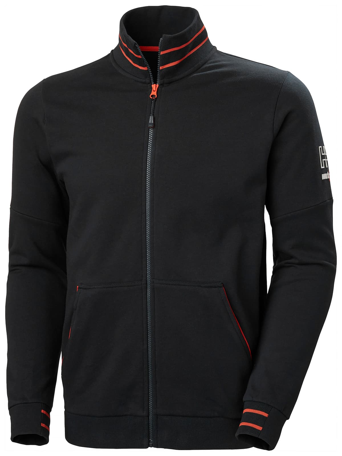 KENSINGTON ZIP SWEATSHIRT — 990 BLACK