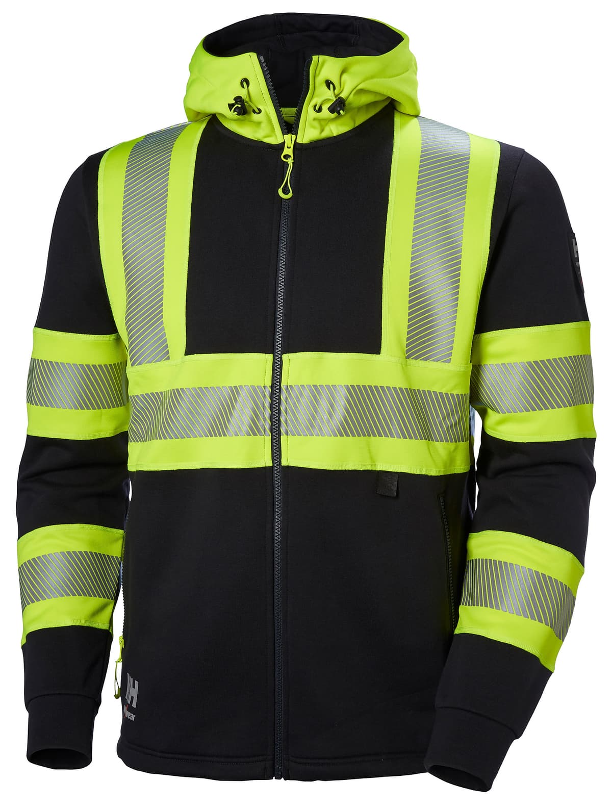 ICU ZIP HOODIE — YELLOW