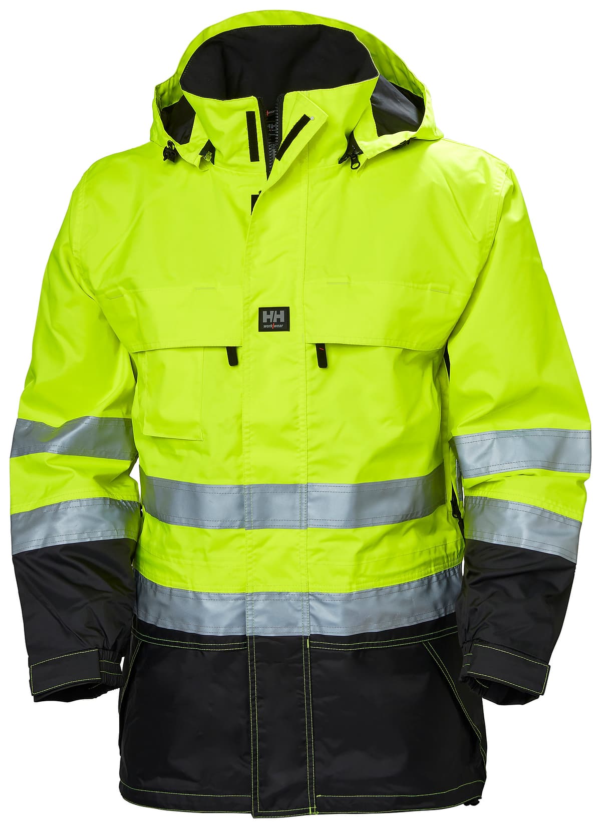POTSDAM JACKET — 369 EN471 YELLOW/CHARCOAL