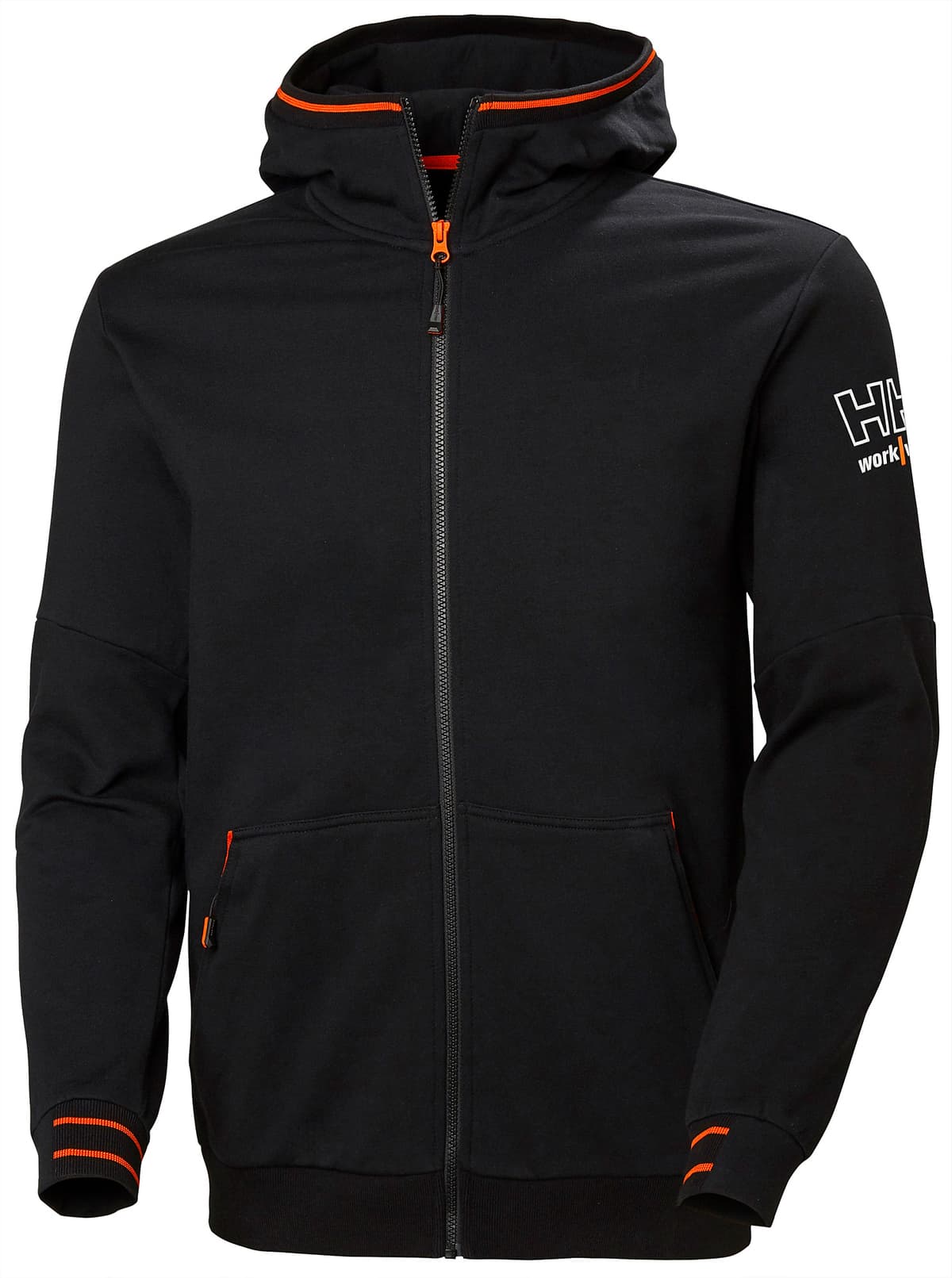 KENSINGTON ZIP HOODIE — 990 BLACK
