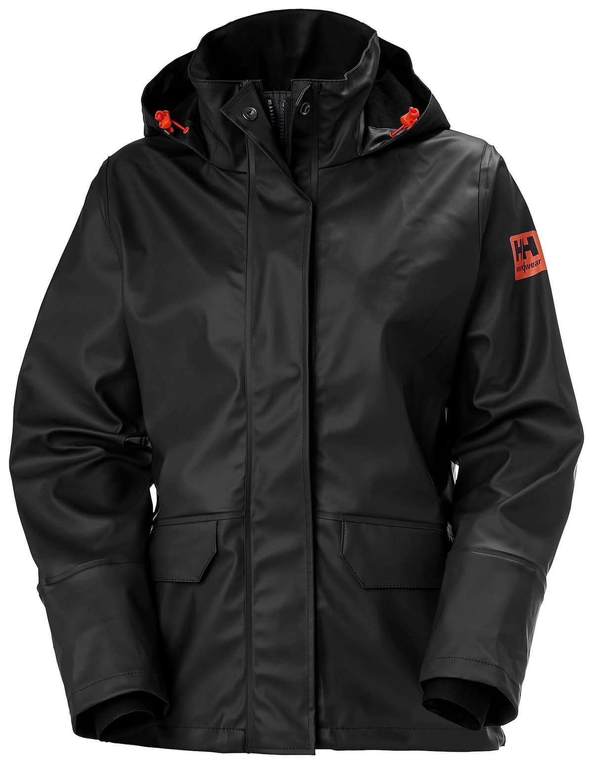 W GALE RAIN JACKET — BLACK