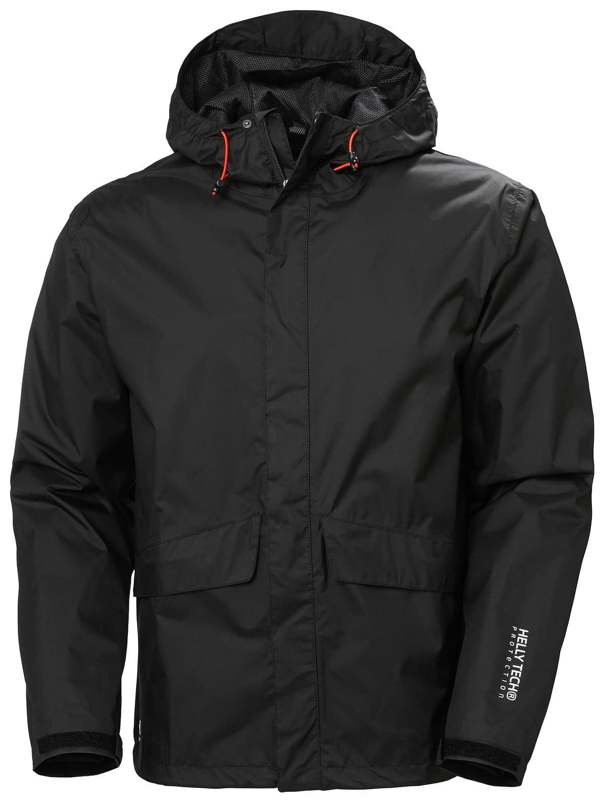 MANCHESTER RAIN JACKET — BLACK