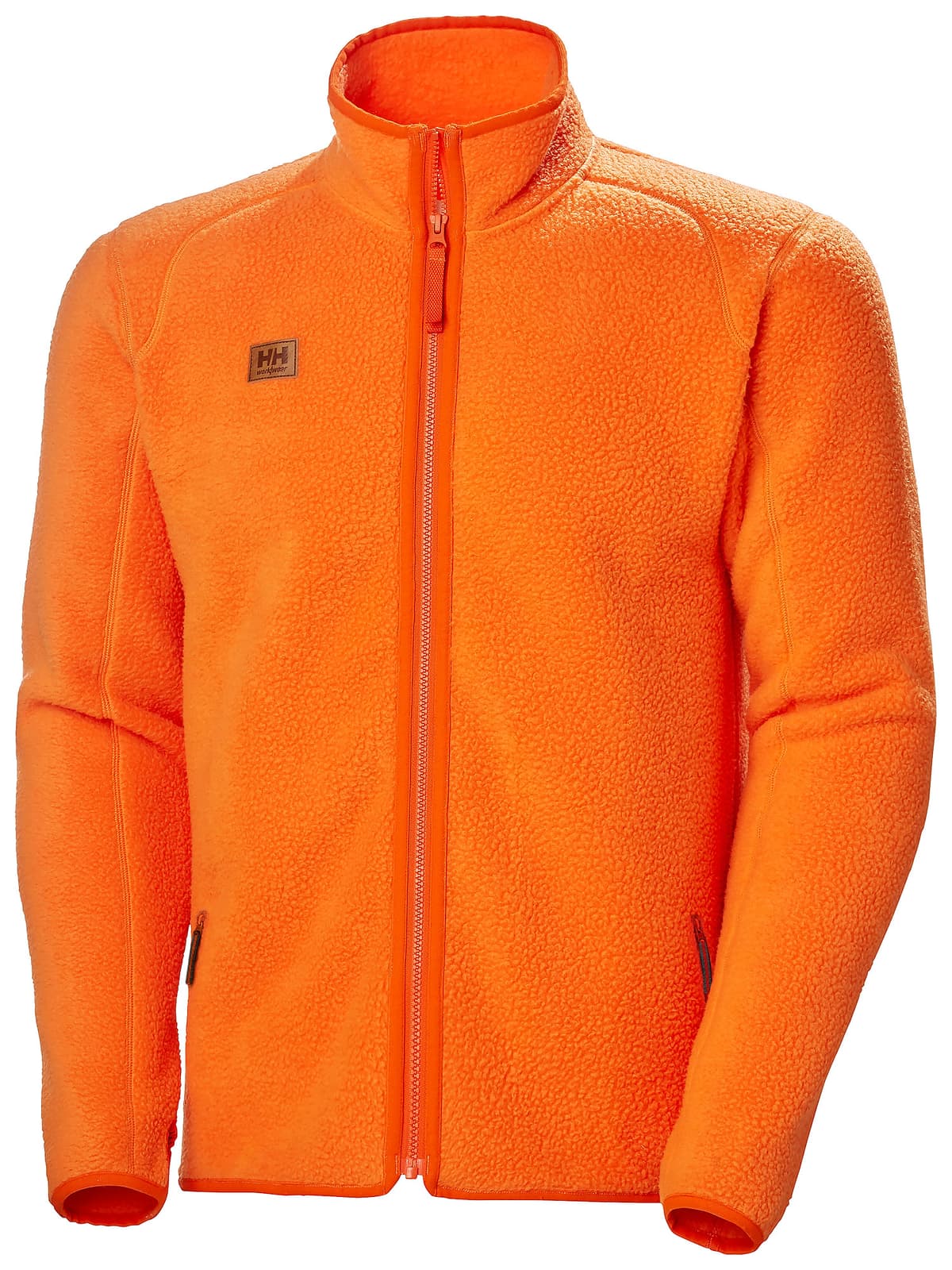 HERITAGE PILE JACKET — DARK ORANGE
