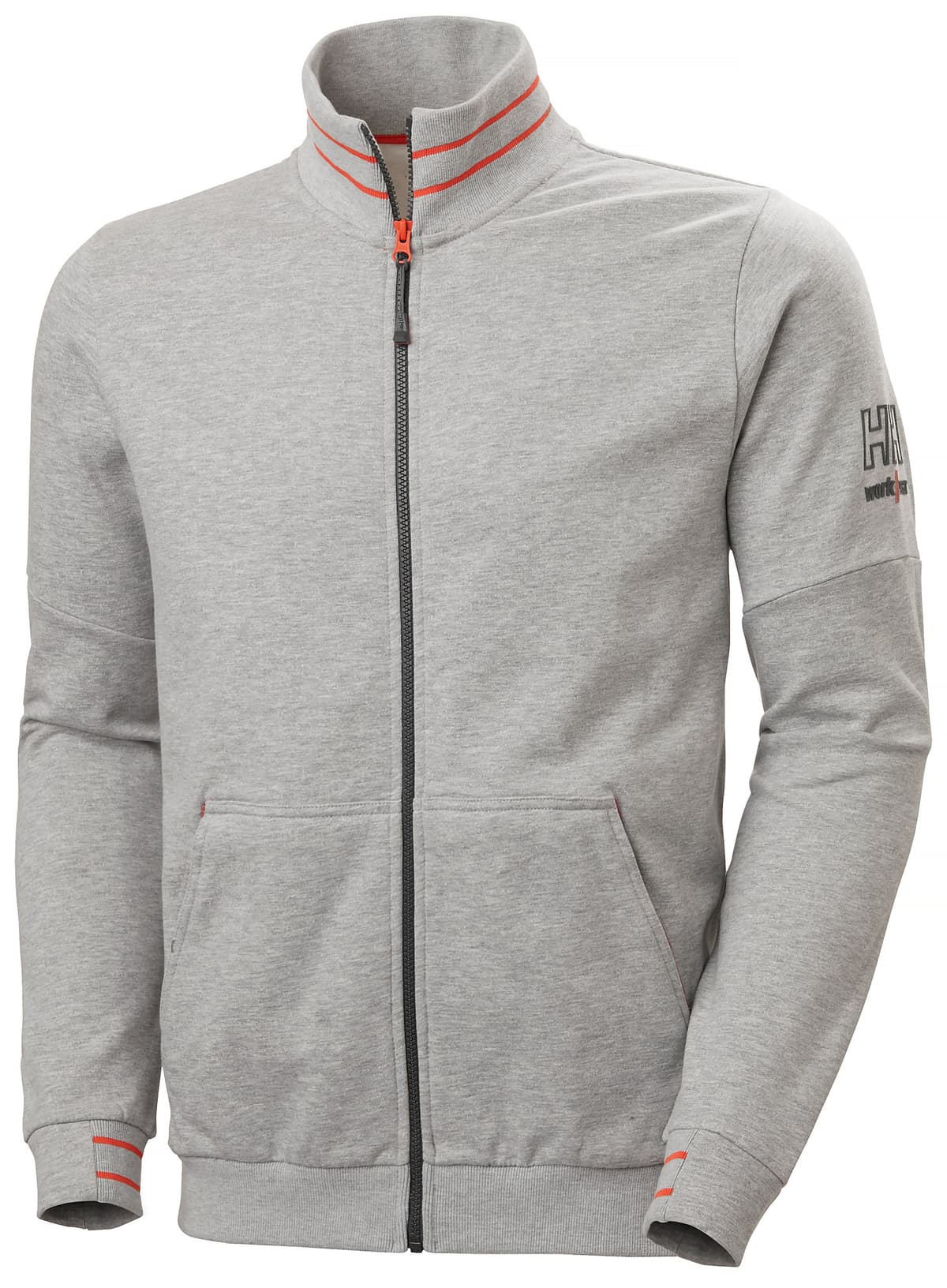 KENSINGTON ZIP SWEATSHIRT — 930 GREY MELANGE