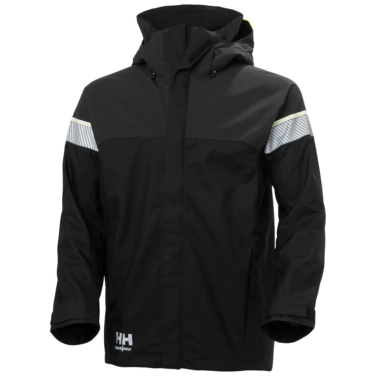 NJORD SHORE SHELL JACKET — BLACK