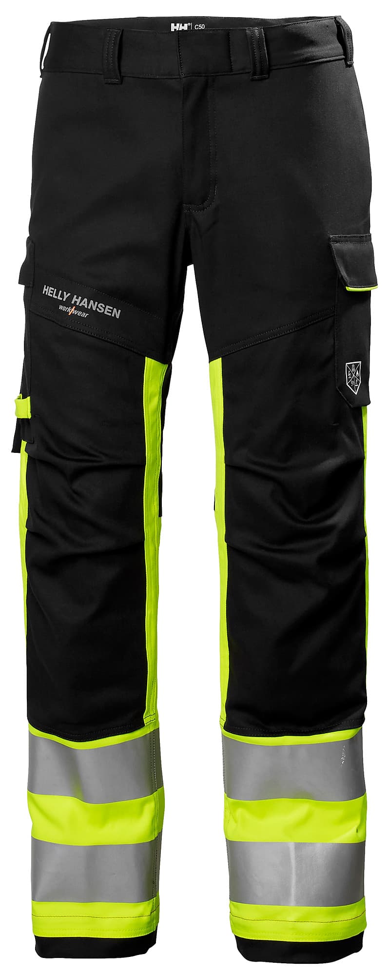 FYRE WORK PANT CL 1 — 369 HI VIS YELLOW/EBONY