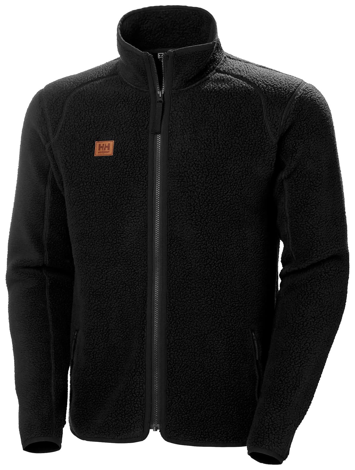 HERITAGE PILE JACKET — BLACK