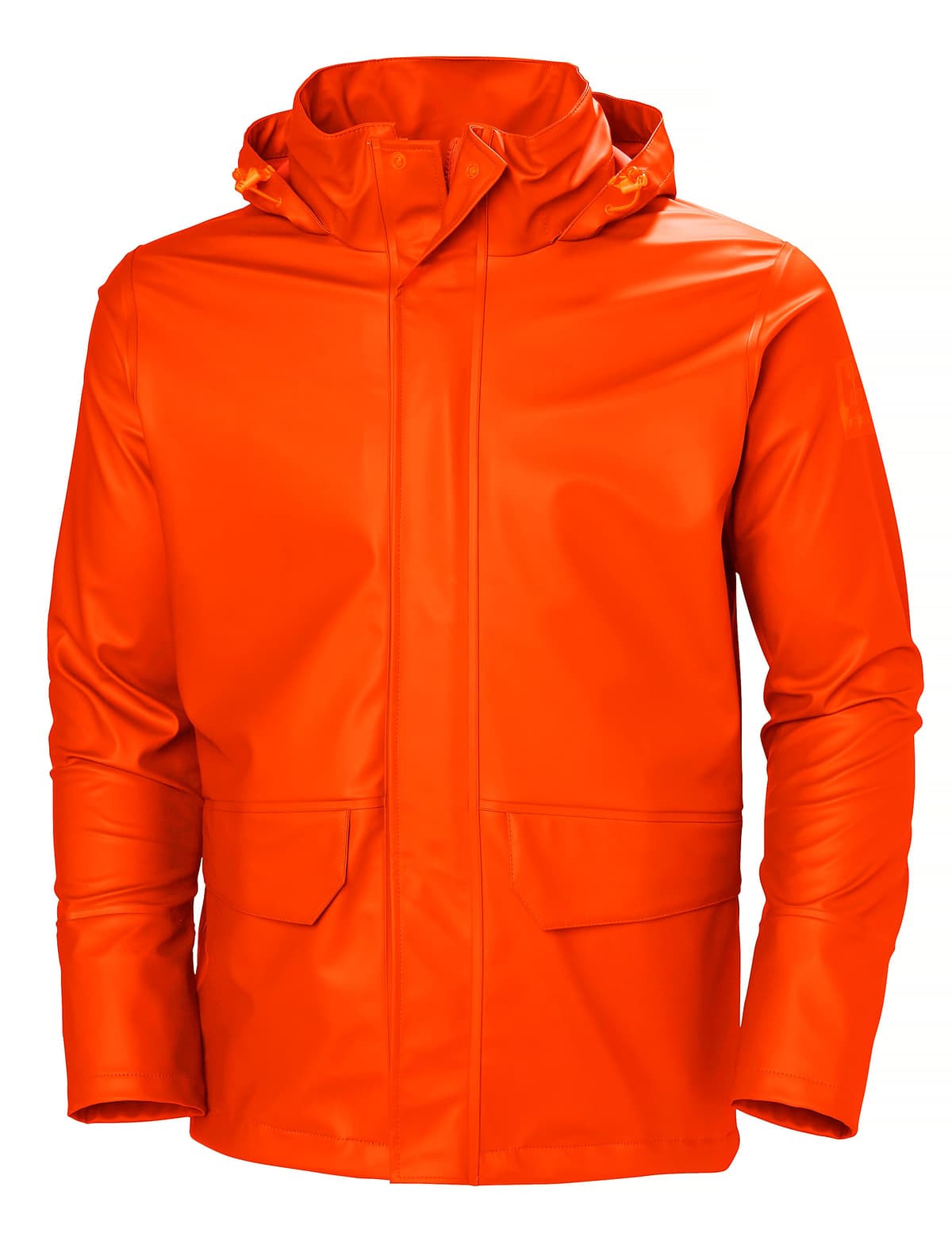 GALE RAIN JACKET — DARK ORANGE