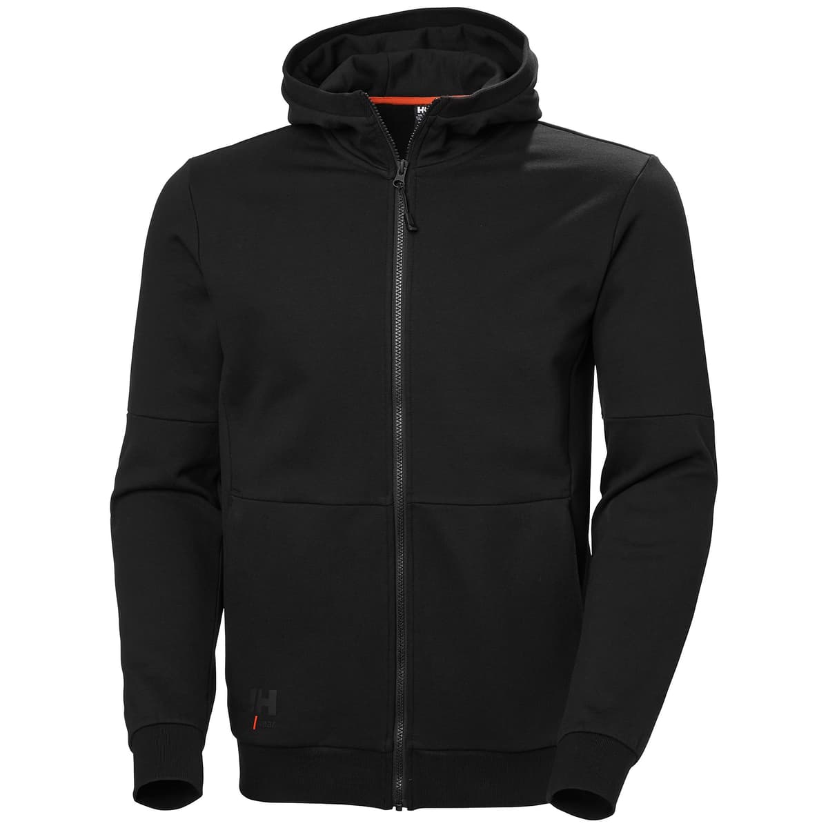 EVO ZIP HOODIE — BLACK