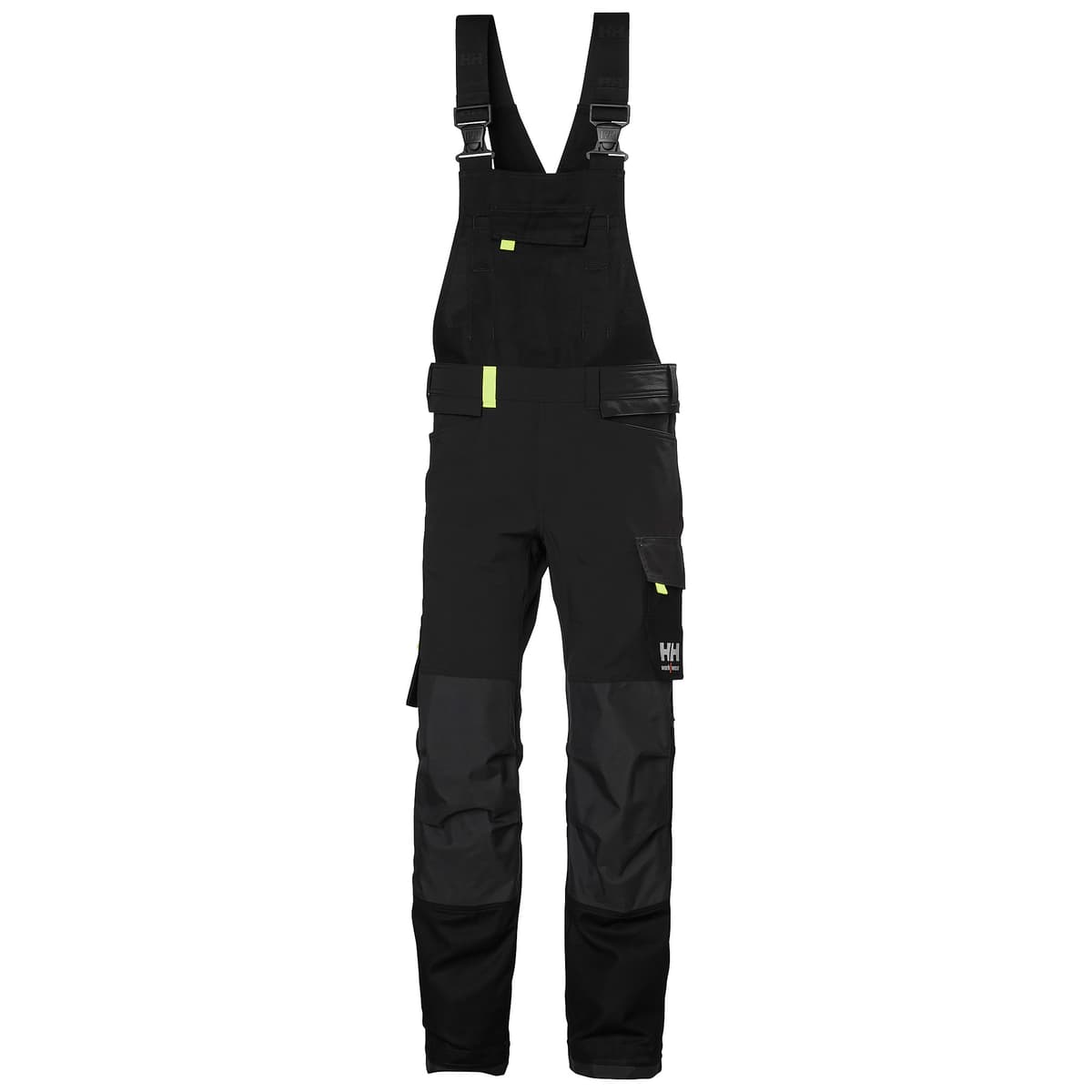OXFORD 4X CNCT BIB — BLACK