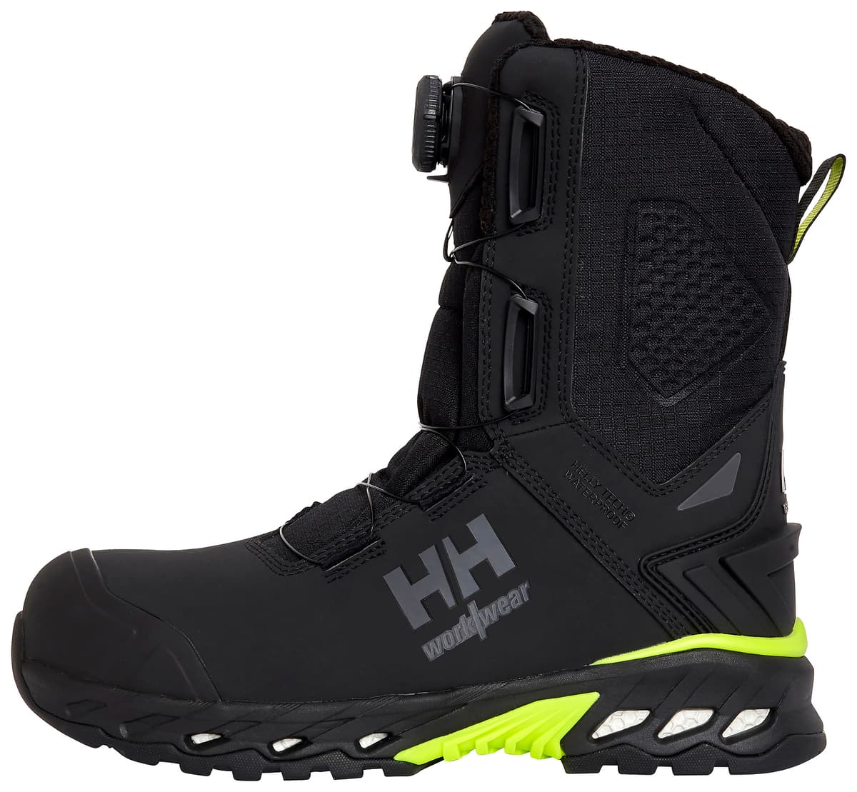 MAGNI EVO MXR WTR TALL BOA S7S — BLACK