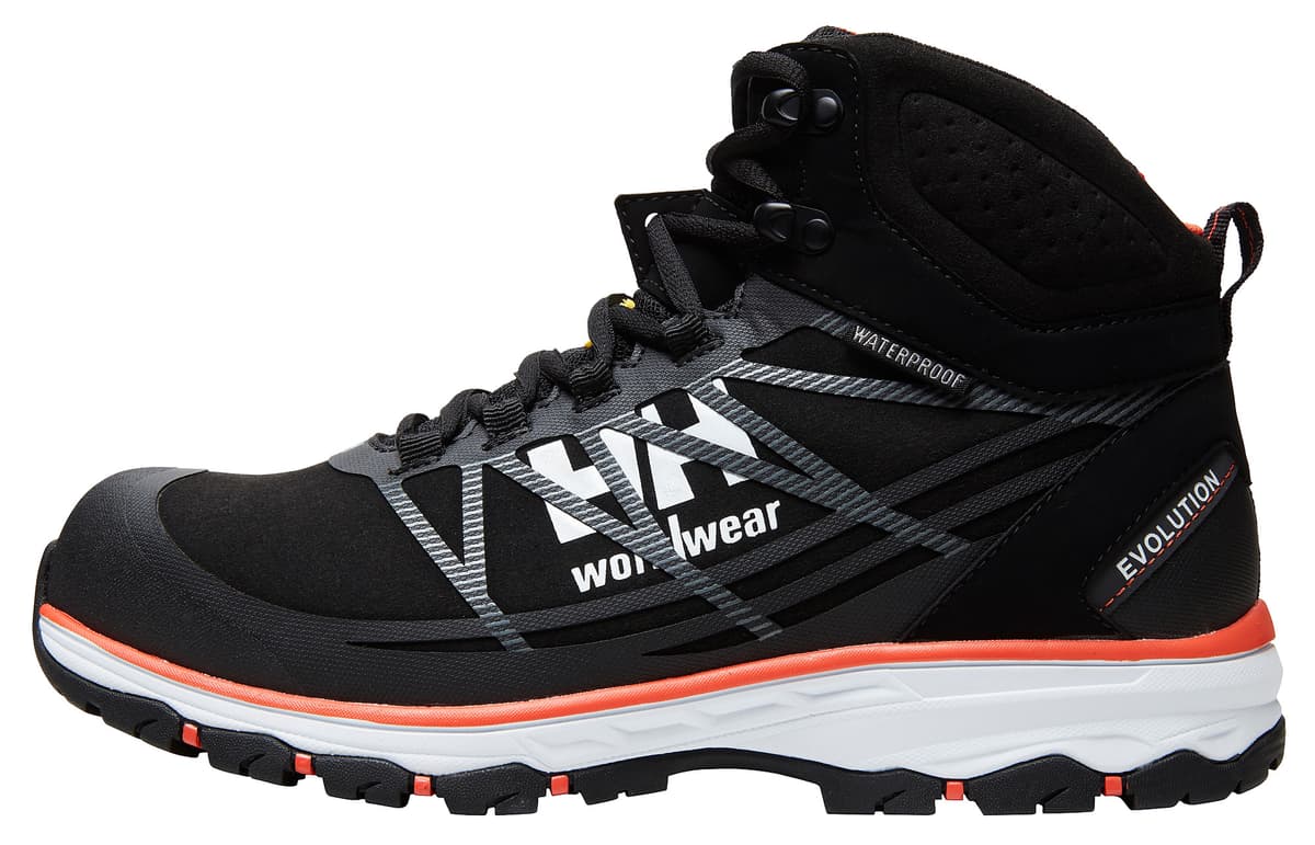 CHELSEA EVO MID S3 HT — 992 BLACK/ORANGE