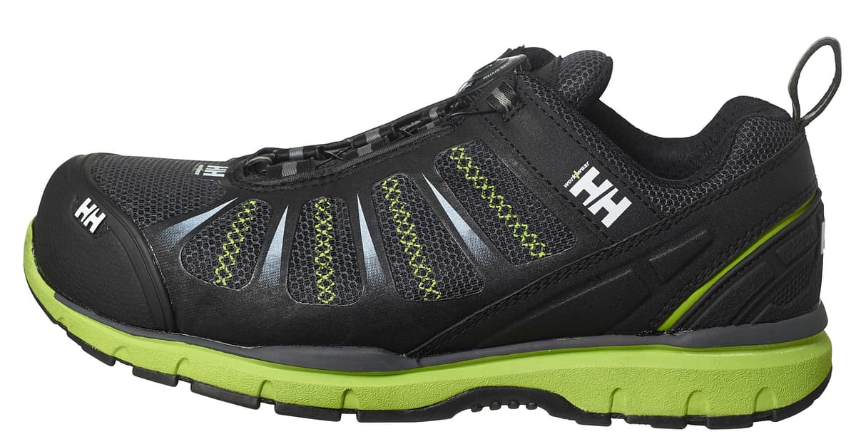 SMESTAD LOW BOA S3 — 994 BLACK/DARK LIME