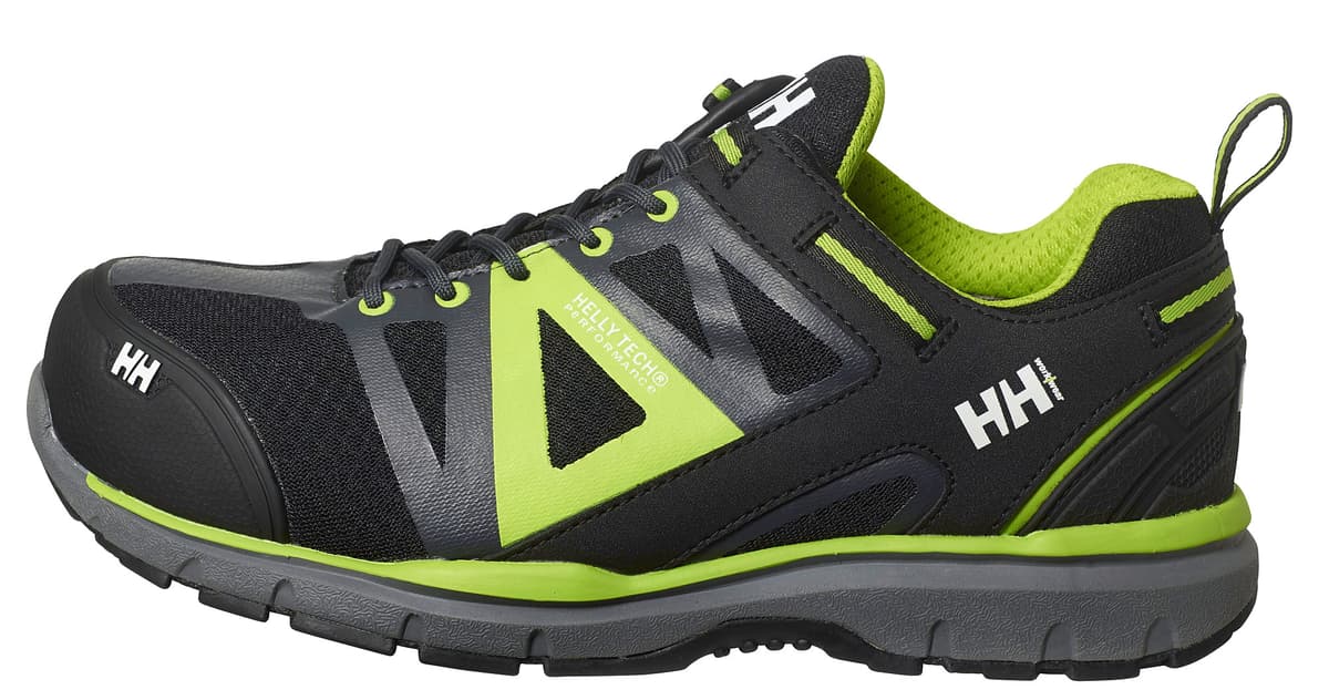 SMESTAD ACTIVE LOW S3 HT — 994 BLACK/DARK LIME