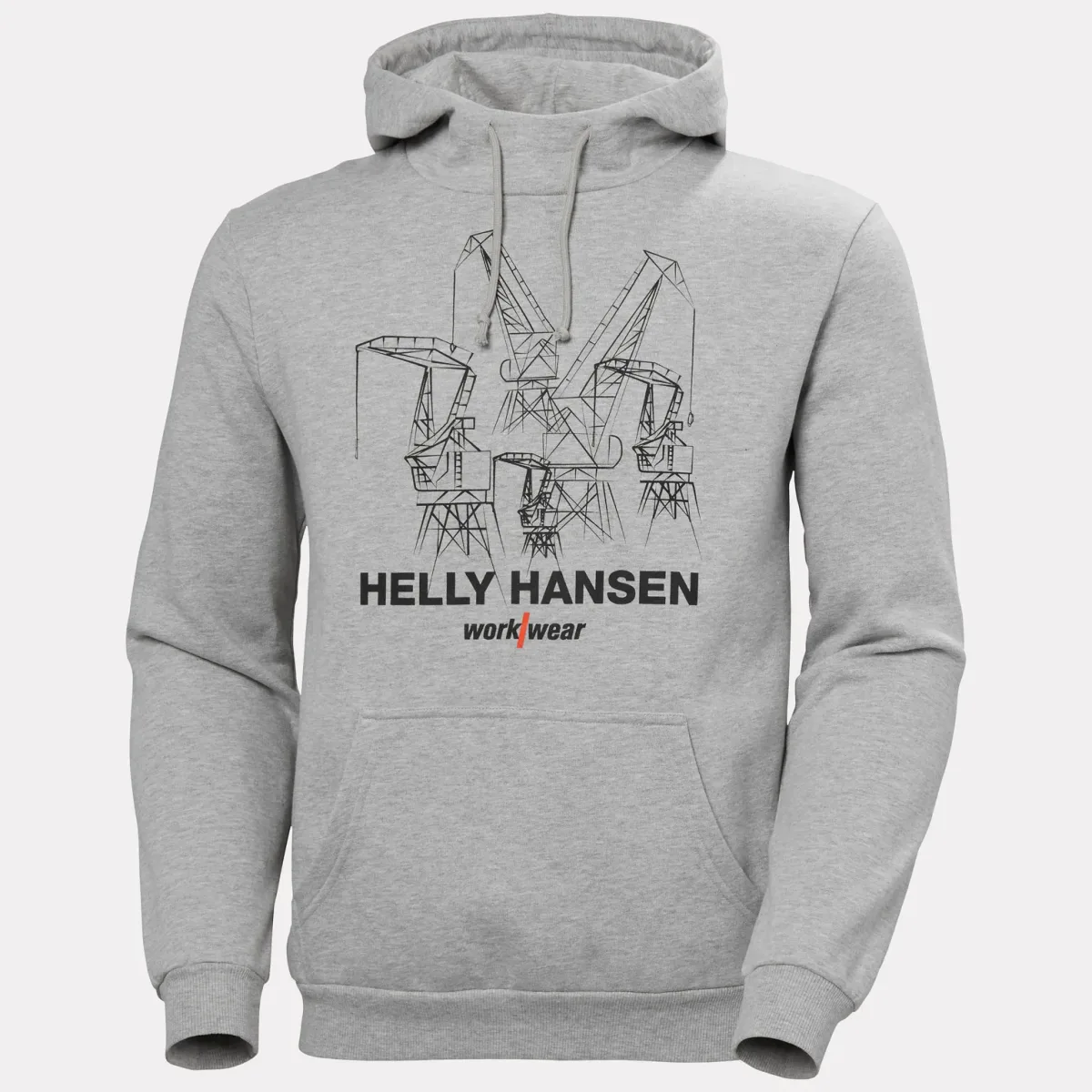 MANCHESTER GRAPHIC HOODIE — 970 LIGHT GREY MELANGE
