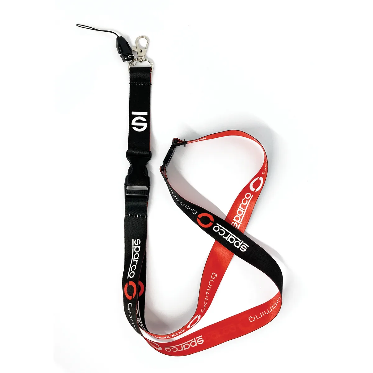 LANYARD SPARCO GAMING BK/RD